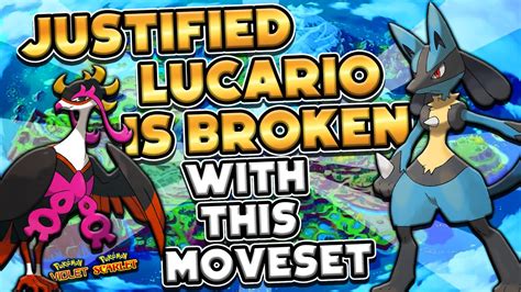 lucario justified build.